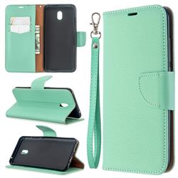 Classic Luxury Litchi Leather Phone Wallet Case for Mi Xiaomi Redmi 8A - Green