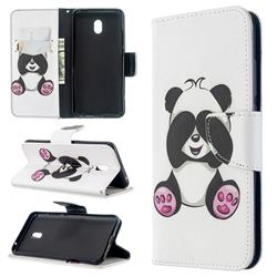 Lovely Panda Leather Wallet Case for Mi Xiaomi Redmi 8A
