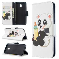Baby Panda Leather Wallet Case for Mi Xiaomi Redmi 8A