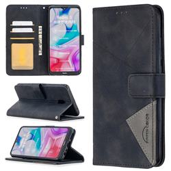 Binfen Color BF05 Prismatic Slim Wallet Flip Cover for Mi Xiaomi Redmi 8A - Black