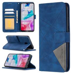 Binfen Color BF05 Prismatic Slim Wallet Flip Cover for Mi Xiaomi Redmi 8A - Blue