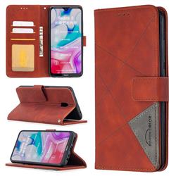 Binfen Color BF05 Prismatic Slim Wallet Flip Cover for Mi Xiaomi Redmi 8A - Brown