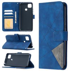 Binfen Color BF05 Prismatic Slim Wallet Flip Cover for Xiaomi Redmi 9C - Blue