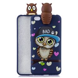 Bad Owl Soft 3D Climbing Doll Soft Case for Mi Xiaomi Redmi Go