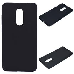 Candy Soft Silicone Protective Phone Case for Xiaomi Redmi Note 4 Red Mi Note4 - Black