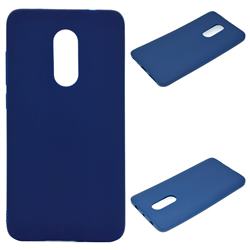 Candy Soft Silicone Protective Phone Case for Xiaomi Redmi Note 4X - Dark Blue