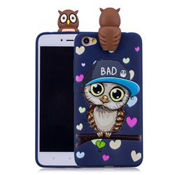 Bad Owl Soft 3D Climbing Doll Soft Case for Xiaomi Redmi Note 5A