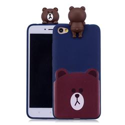 Cute Bear Soft 3D Climbing Doll Soft Case for Xiaomi Redmi Note 5A