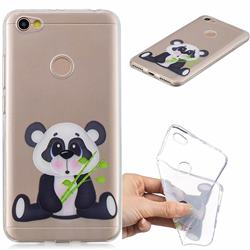 Bamboo Panda Clear Varnish Soft Phone Back Cover for Xiaomi Redmi Note 5A