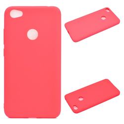 Candy Soft Silicone Protective Phone Case for Xiaomi Redmi Note 5A - Red
