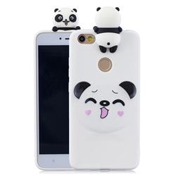 Smiley Panda Soft 3D Climbing Doll Soft Case for Xiaomi Redmi Note 5A