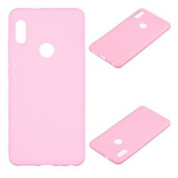 Candy Soft Silicone Protective Phone Case for Xiaomi Redmi Note 5 Pro - Dark Pink