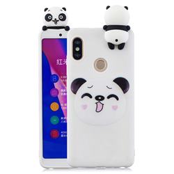 Smiley Panda Soft 3D Climbing Doll Soft Case for Xiaomi Redmi Note 5 Pro