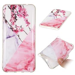 Pink Plum Soft TPU Marble Pattern Case for Mi Xiaomi Redmi Note 6