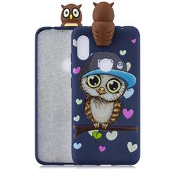 Bad Owl Soft 3D Climbing Doll Soft Case for Mi Xiaomi Redmi Note 6