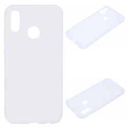 Candy Soft Silicone Protective Phone Case for Mi Xiaomi Redmi Note 6 Pro - White