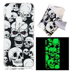 Red-eye Ghost Skull Noctilucent Soft TPU Back Cover for Xiaomi Mi Redmi Note 7 / Note 7 Pro