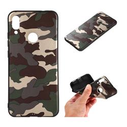 Camouflage Soft TPU Back Cover for Xiaomi Mi Redmi Note 7 / Note 7 Pro - Gold Green