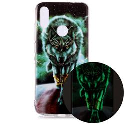 Wolf King Noctilucent Soft TPU Back Cover for Xiaomi Mi Redmi Note 7 / Note 7 Pro