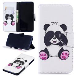 Lovely Panda Leather Wallet Case for Xiaomi Mi Redmi Note 7 / Note 7 Pro