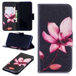 Lotus Flower Leather Wallet Case for Xiaomi Mi Redmi Note 7 / Note 7 Pro