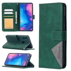 Binfen Color BF05 Prismatic Slim Wallet Flip Cover for Xiaomi Mi Redmi Note 7 / Note 7 Pro - Green