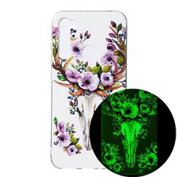 Sika Deer Noctilucent Soft TPU Back Cover for Mi Xiaomi Redmi Note 8