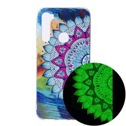Colorful Sun Flower Noctilucent Soft TPU Back Cover for Mi Xiaomi Redmi Note 8