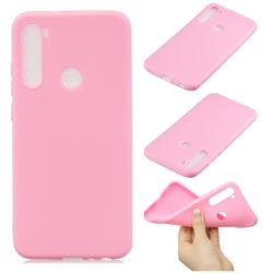Candy Soft Silicone Protective Phone Case for Mi Xiaomi Redmi Note 8 - Dark Pink