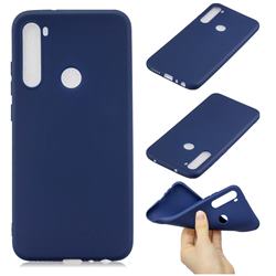 Candy Soft Silicone Protective Phone Case for Mi Xiaomi Redmi Note 8 - Dark Blue