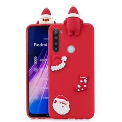 Red Santa Claus Christmas Xmax Soft 3D Silicone Case for Mi Xiaomi Redmi Note 8