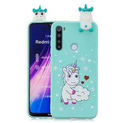 Heart Unicorn Soft 3D Climbing Doll Soft Case for Mi Xiaomi Redmi Note 8