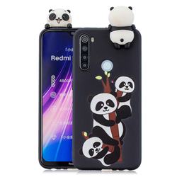 Ascended Panda Soft 3D Climbing Doll Soft Case for Mi Xiaomi Redmi Note 8