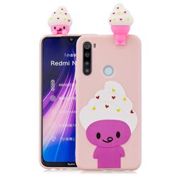 Ice Cream Man Soft 3D Climbing Doll Soft Case for Mi Xiaomi Redmi Note 8