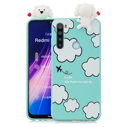Cute Cloud Girl Soft 3D Climbing Doll Soft Case for Mi Xiaomi Redmi Note 8