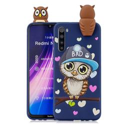 Bad Owl Soft 3D Climbing Doll Soft Case for Mi Xiaomi Redmi Note 8