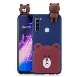 Cute Bear Soft 3D Climbing Doll Soft Case for Mi Xiaomi Redmi Note 8