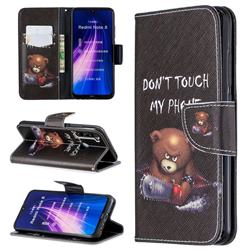 Chainsaw Bear Leather Wallet Case for Mi Xiaomi Redmi Note 8