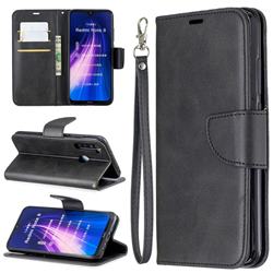 Classic Sheepskin PU Leather Phone Wallet Case for Mi Xiaomi Redmi Note 8 - Black