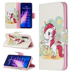 Cloud Star Unicorn Leather Wallet Case for Mi Xiaomi Redmi Note 8