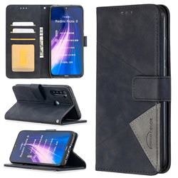 Binfen Color BF05 Prismatic Slim Wallet Flip Cover for Mi Xiaomi Redmi Note 8 - Black