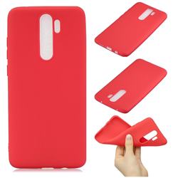 Candy Soft Silicone Protective Phone Case for Mi Xiaomi Redmi Note 8 Pro - Red