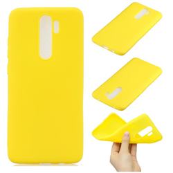 Candy Soft Silicone Protective Phone Case for Mi Xiaomi Redmi Note 8 Pro - Yellow