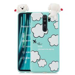 Cute Cloud Girl Soft 3D Climbing Doll Soft Case for Mi Xiaomi Redmi Note 8 Pro