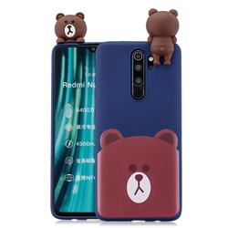 Cute Bear Soft 3D Climbing Doll Soft Case for Mi Xiaomi Redmi Note 8 Pro