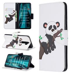 Tree Panda Leather Wallet Case for Mi Xiaomi Redmi Note 8 Pro