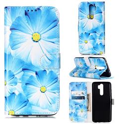 Orchid Flower PU Leather Wallet Case for Mi Xiaomi Redmi Note 8 Pro
