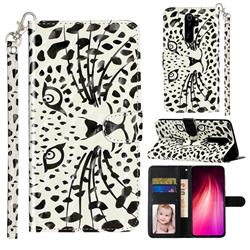 Leopard Panther 3D Leather Phone Holster Wallet Case for Mi Xiaomi Redmi Note 8 Pro