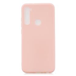 Candy Soft Silicone Protective Phone Case for Mi Xiaomi Redmi Note 8T - Light Pink