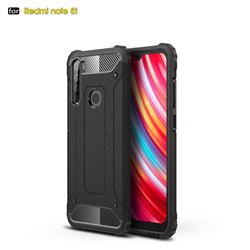 King Kong Armor Premium Shockproof Dual Layer Rugged Hard Cover for Mi Xiaomi Redmi Note 8T - Black Gold